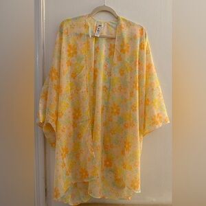 Aerie floral cover up